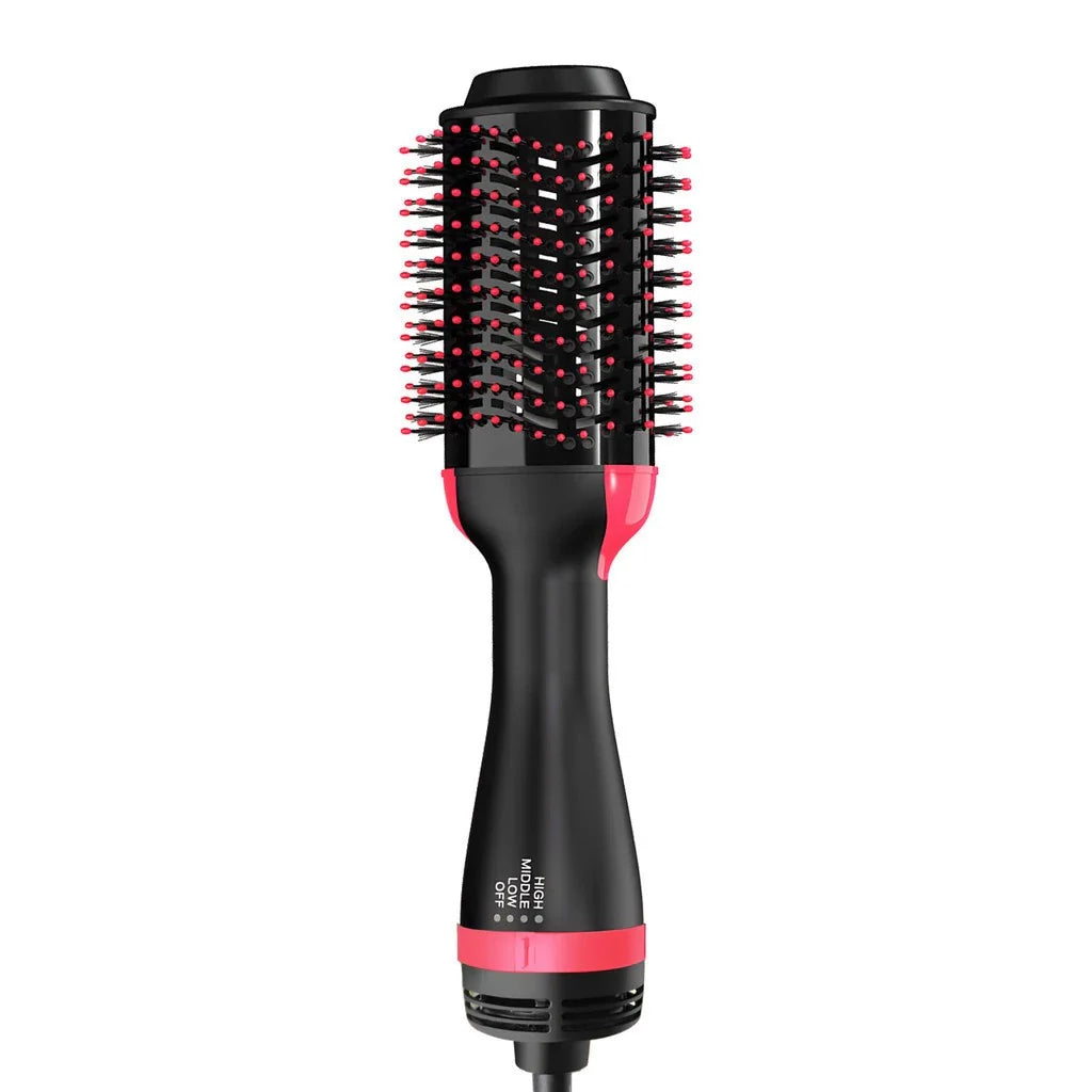 Escova Alisadora Secadora 3 em 1 – Bivolt Automático